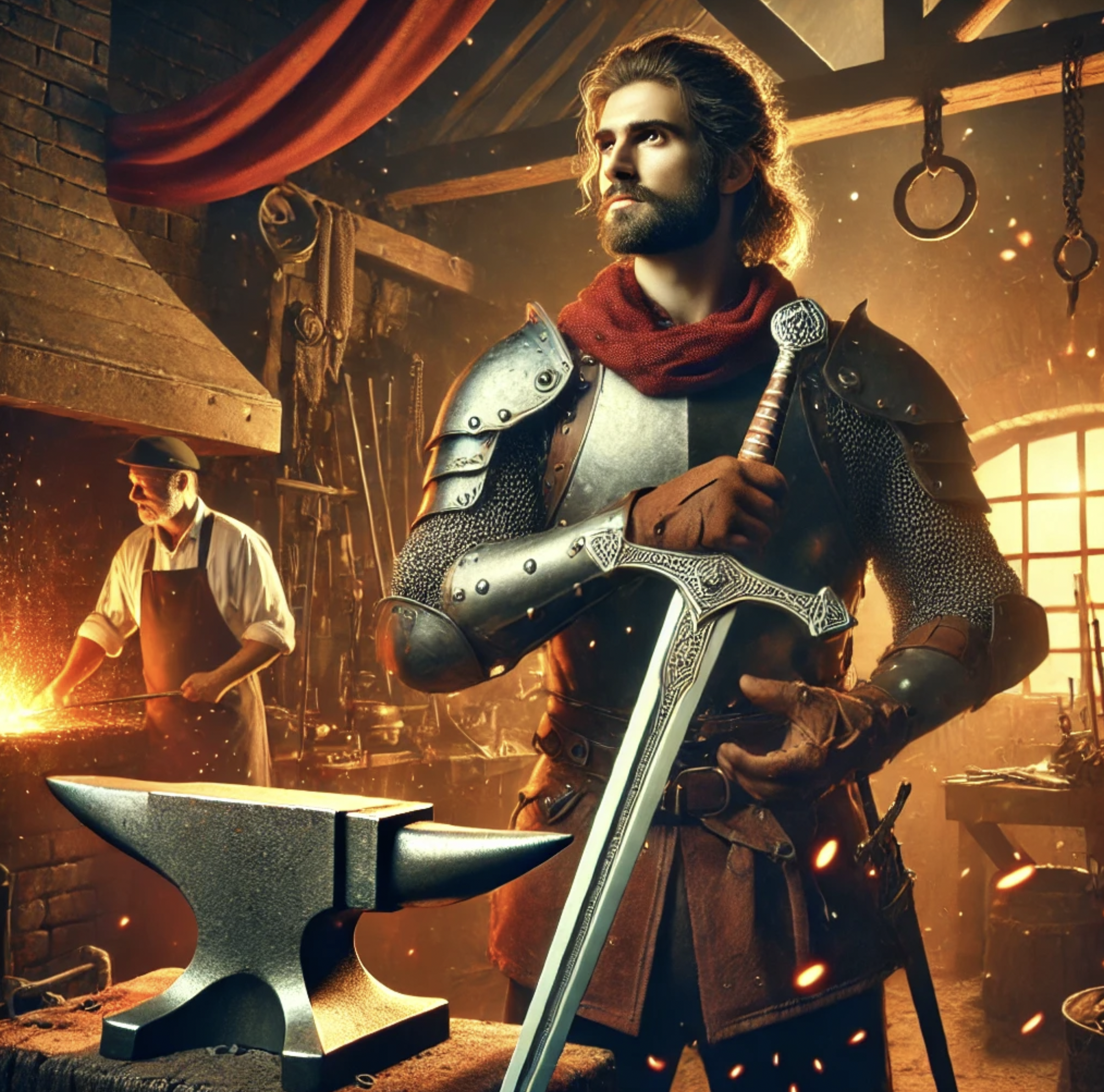 鋼の剣を手に入れた勇者